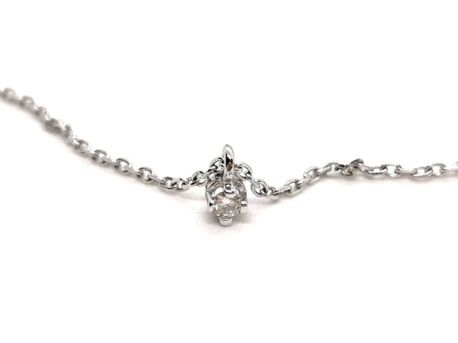 Collier Collier Maille forçat Or blanc Diamant 58 Facettes 1606393CD