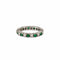 Bague ALLIANCE AMERICAINE, DIAMANTS & EMERAUDES 58 Facettes BO/230004 STA