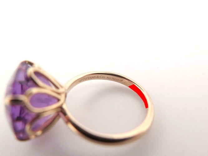 Bague 50 TIFFANY & CO - Bague "paloma piccasso" or jaune améthyste 58 Facettes 253577