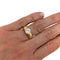 Bague 52 Bague jonc en or jaune, diamant 1,27 carat. 58 Facettes 31298