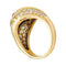Bague 54 Bague Cartier en or jaune, diamants et rubis. 58 Facettes 31807