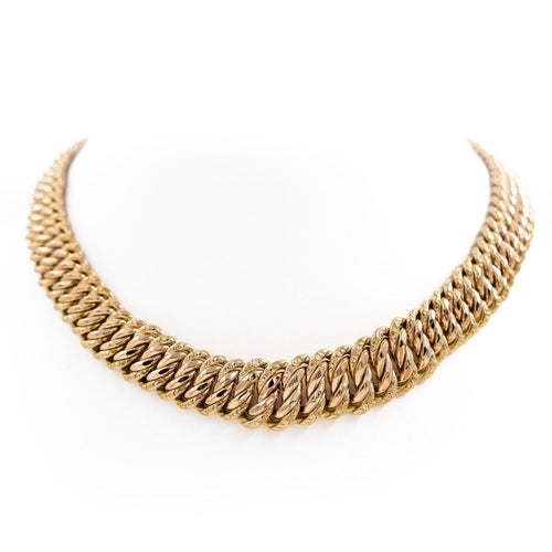 Collier Collier Maille américaine Or rose 58 Facettes 2060425CN