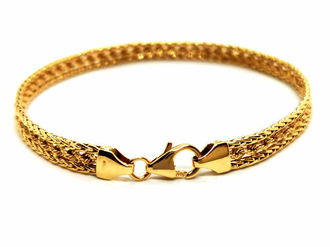 Bracelet Bracelet Maille palmier Or jaune 58 Facettes 1639186CN