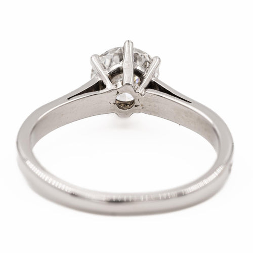 Bague 53 Bague Solitaire Or blanc Diamant 58 Facettes 2414552CN
