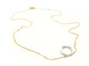 Collier Collier Graphique Or blanc Diamant 58 Facettes 579188RV