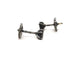 Boucles d'oreilles Boucles d'oreilles Puces Or noir Diamant 58 Facettes 578734RV
