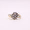 Bague Bague Fleur de Fiamants Or jaune 58 Facettes
