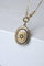 Pendentif Médaillon ancien or, argent, et diamants 58 Facettes