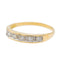 Bague 61 Bague Demi alliance Or jaune Diamant 58 Facettes 2674779CN