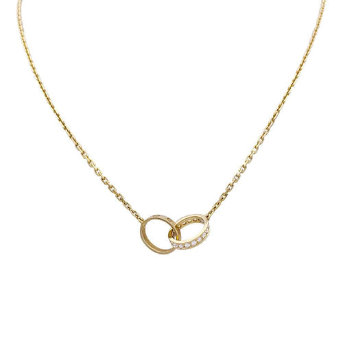 Collier Collier Cartier, "Love", en or jaune, diamants. 58 Facettes 32778