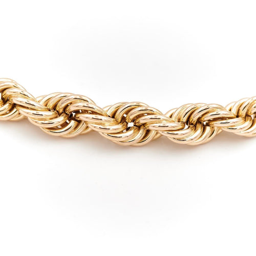 Collier Collier Maille torsadée Or jaune 58 Facettes 1732768CN