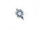 Bague 53 bague ISABELLE LANGLOIS macaron r503 53 or blanc 18k diamant 58 Facettes 254239