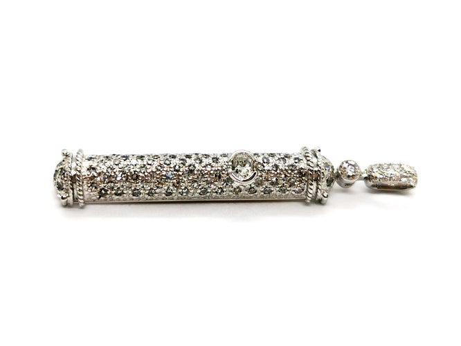 Pendentif Pendentif Or blanc Diamant 58 Facettes 1091766CN