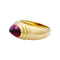 Bague 54 Bague Boucheron, "Jaïpur", or jaune, grenat. 58 Facettes 32643
