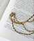 Collier Collier chaîne double or et fermoir émaillé 58 Facettes