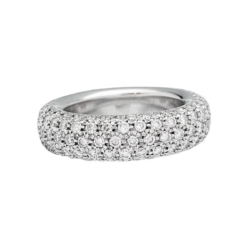 Bague 53 Bague Pomellato or blanc, pavage diamants. 58 Facettes 30963