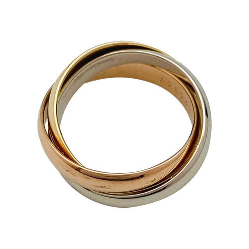 Bague 50 Bague Cartier, "Trinity Classique", trois ors. 58 Facettes 31311