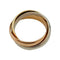 Bague 50 Bague Cartier, "Trinity Classique", trois ors. 58 Facettes 31311