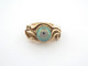 Bague 54 bague perle noire 10mm or jaune 18k 21gr taille 54 black pl 58 Facettes 253779
