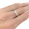 Bague 57 Bague Dinh Van, "Seventies", or blanc. 58 Facettes 31970