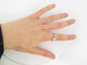 Bague 53 bague DE BEERS solitaire caress platine diamants 0.44ct 58 Facettes 255724