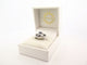 Bague 59 bague en or blanc coeur sertie saphirs baguette diamants 58 Facettes 257064