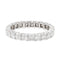 Bague 55.5 Bague Alliance américaine Or blanc Diamant 58 Facettes 2602110CN