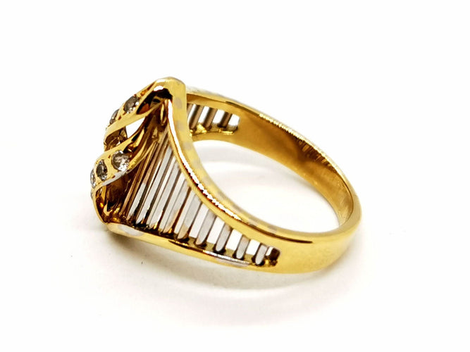 Bague 46 Bague Or jaune Diamant 58 Facettes 1161975CD