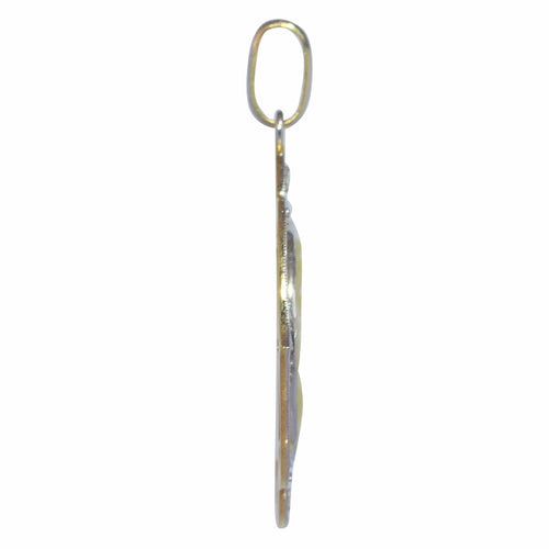 Pendentif Médaille Art Déco diamants Marie et l'enfant Jésus 58 Facettes 23191-0419