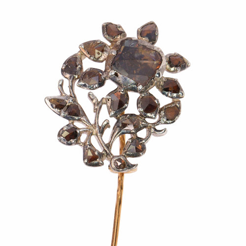 Broche 1760 Rococo Diamond Pin, un héritage précieux 58 Facettes 24002-0135