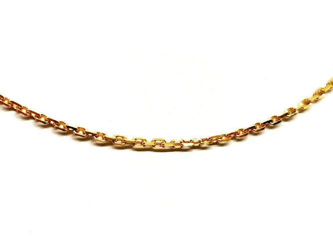 Collier Collier Maille forçat Or jaune 58 Facettes 1468338CN