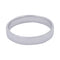 Bague 57 Alliance en platine 58 Facettes 32152D