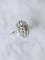 Bague Bague de fiançailles ovale Art Deco platine or blanc et diamants 58 Facettes
