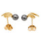 Boucles d'oreilles Boucles d'oreilles puces Or jaune hématite 58 Facettes 2360818CN