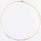 Collier Chaine or jaune maille figaro imbriquée 58 Facettes 21-570A