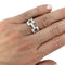 Bague 51 Bague Fred or blanc, diamants. 58 Facettes 30978