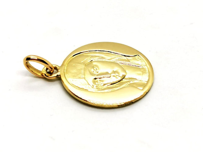 Pendentif Becker Pendentif Vierge Byzantine Or jaune 58 Facettes 1783125CN