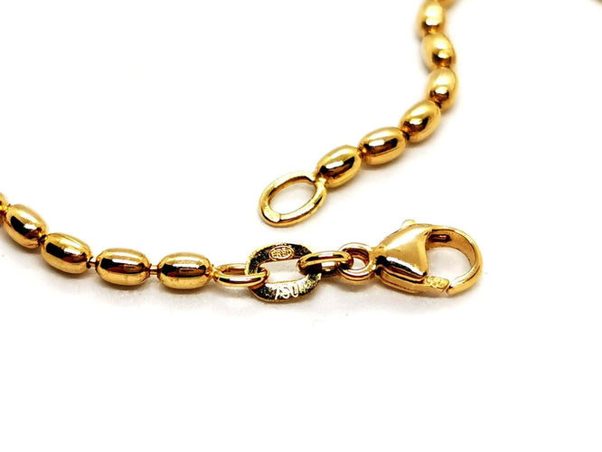 Collier Fred Collier Maille olive Or jaune 58 Facettes 1292174CN