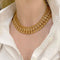 Collier Collier Lalaounis, or jaune, diamants. 58 Facettes 32236