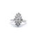 Bague 49 / Blanc/Gris / Or 750 et Platine 950 Bague Marquise Diamants 58 Facettes 210222R
