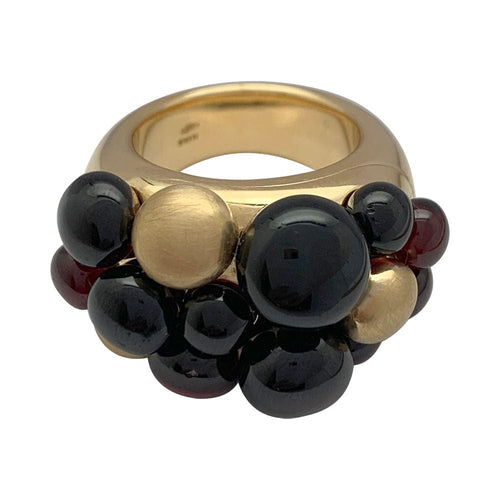 Bague 51 Bague Pomellato, "Mora", or jaune, grenats. 58 Facettes 32002