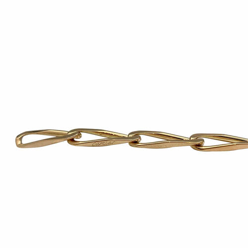 Bracelet Bracelet Cartier, maille cheval, or rose. 58 Facettes 32010
