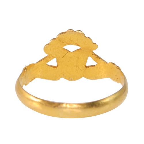 Bague 53 Bague de Claddagh hollandaise 1670 58 Facettes 23304-0151