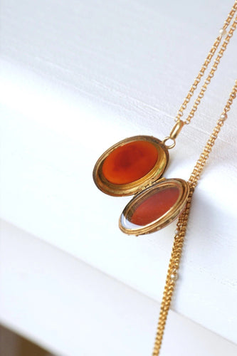 Pendentif Pendentif médaillon or et agate 58 Facettes