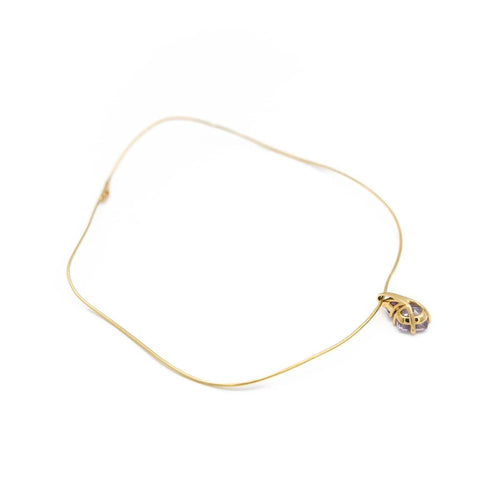 Collier Collier Pendentif Or jaune Améthyste 58 Facettes 1931139CN