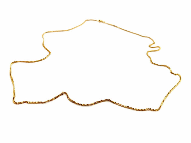 Collier Collier Maille gourmette Or jaune 58 Facettes 1145904CD