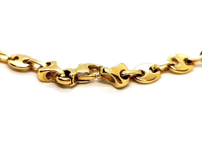 Collier Collier Grain de café Or jaune 58 Facettes 1763689CN