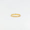 Bague Alliance vintage en or godronné 58 Facettes 551