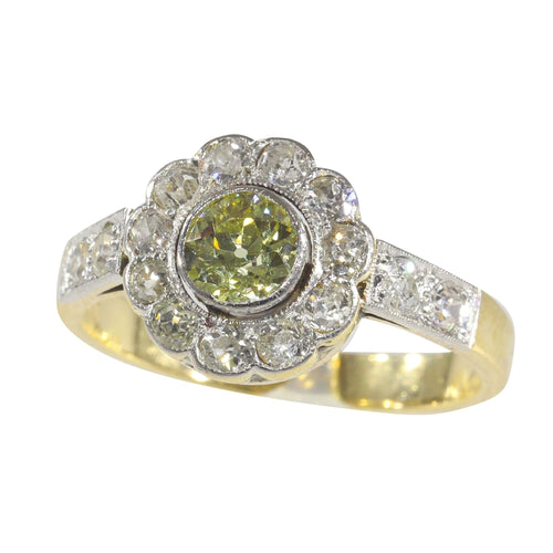 Bague 55 Bague de fiançailles, diamant, or 58 Facettes 23081-0049