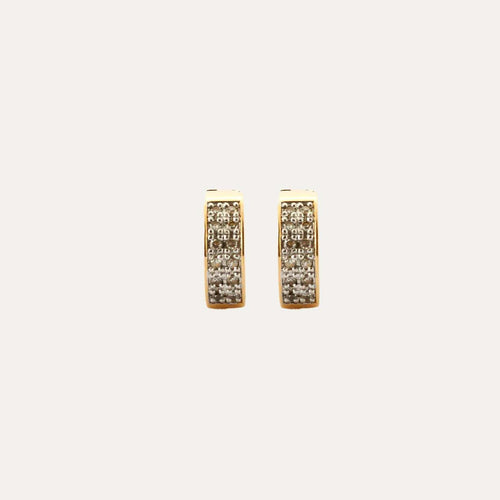 Boucles d'oreilles BOUCLES D'OREILLES "CRÉOLES" OR & DIAMANTS 58 Facettes BO/230087